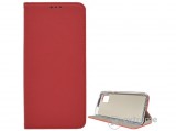 Gigapack álló, bőr hatású, flip tok Samsung Galaxy Note 10 Lite SM-N770F készülékhez, piros, rombusz mintás