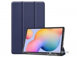 Gigapack álló, bőr hatású flip tok Samsung Galaxy Tab S6 Lite 10.4 WIFI (SM-P610) készülékhez, sötétkék