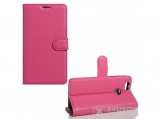 Gigapack álló bőr tok Huawei nova készülékhez, rózsaszín