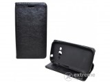 Gigapack álló bőr tok Samsung Galaxy Xcover 3 (SM-G388) készülékhez, fekete