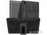 Gigapack Defender műanyag tok Samsung Galaxy Tab A7 10.4 (2020) WIFI SM-T500 készülékhez, fekete, autógumi mintás