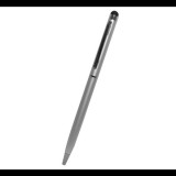 Gigapack Érintőképernyő ceruza 2in1 (toll, kapacitív érintőceruza, 13cm) EZÜST (5996457295319) - Érintőceruza