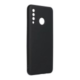 Gigapack Huawei P30 Lite (Nova 4e) szilikon telefonvédő (matt, mikrofiber plüss karcolásmentesítő belső, prémium) fekete