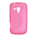 Gigapack Samsung Galaxy S Duos 2 szilikon telefonvédő (S-line, rózsaszín)