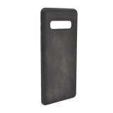 Gigapack Samsung Galaxy S10 Plus (SM-G975) szilikon telefonvédő (szövet minta) fekete