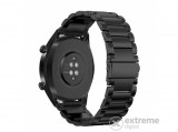 Gigapack Samsung Galaxy Watch 3 45mm pótszíj, fekete, 22 mm, rozsdamentes acél, állítható