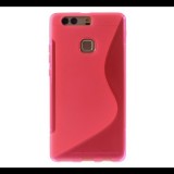 Gigapack Szilikon telefonvédő (S-line) RÓZSASZÍN [Huawei P9 Plus] (5996457646296) - Telefontok