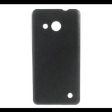 Gigapack Szilikon telefonvédő (ultravékony, bőr hatású) FEKETE [Microsoft Lumia 550] (5996457611591) - Telefontok