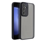 Gigapack Szilikon telefonvédő (ütésállóság, akril hátlap, kameravédő) FEKETE Samsung Galaxy A15 5G (SM-A156)