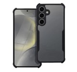 Gigapack Szilikon telefonvédő (ütésállóság, légpárnás sarok, akril hátlap, kameravédő) FEKETE Galaxy A55 5G