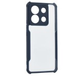 Gigapack Szilikon telefonvédő (ütésállóság, légpárnás sarok, akril hátlap, kameravédő) SÖTÉTKÉK Xiaomi Poco X6 5G, Redmi Note 13 Pro 5G