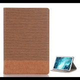 Gigapack Tok álló, bőr hatású (aktív FLIP, oldalra nyíló, asztali tartó funkció) BARNA [Huawei MediaPad M6 10.8 LTE] (5996457898725) - Tablet tok