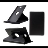 Gigapack Tok álló, bőr hatású (FLIP, asztali tartó funkció, 360°-ban forgatható) FEKETE [Samsung Galaxy Tab A 10.1 WIFI (2016) SM-T580] (5996457834464) - Tablet tok