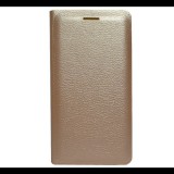 Gigapack Tok álló, bőr hatású (FLIP, oldalra nyíló) ARANY [Apple iPhone XS 5.8] (5996457730773) - Telefontok