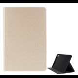 Gigapack Tok álló, bőr hatású (FLIP, oldalra nyíló, asztali tartó funkció, prémium) ARANY [Huawei MediaPad M6 10.8 LTE] (5996457899012) - Tablet tok