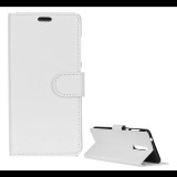 Gigapack Tok álló, bőr hatású (FLIP, oldalra nyíló, asztali tartó funkció, prémium) FEHÉR [Nokia 5.1] (5996457793242) - Telefontok