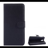 Gigapack Tok álló, bőr hatású (FLIP, oldalra nyíló, asztali tartó funkció, prémium) FEKETE [HTC Desire 620G] (5996457531745) - Telefontok