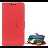Gigapack Tok álló, bőr hatású (FLIP, oldalra nyíló, asztali tartó funkció, prémium) PIROS [Nokia G20] (5996591086231) - Telefontok
