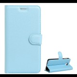 Gigapack Tok álló, bőr hatású (FLIP, oldalra nyíló, asztali tartó funkció, prémium) VILÁGOSKÉK [Huawei Y6 II Compact] (5996457646678) - Telefontok