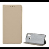 Gigapack Tok álló, bőr hatású (FLIP, oldalra nyíló, asztali tartó funkció, rombusz minta) ARANY [Huawei P20 Lite] (5996457760848) - Telefontok