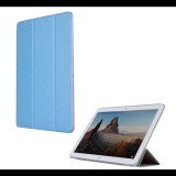 Gigapack Tok álló, bőr hatású (FLIP, oldalra nyíló, TRIFOLD asztali tartó funkció) VILÁGOSKÉK [Huawei Mediapad T3 10 WIFI] (5996457705559) - Tablet tok