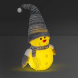 Globiz Karácsonyi LED-es hóember - 35 cm - 3 x AA