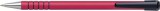 Golyóstoll, 0,7 mm, nyomógombos, PENAC RB-085B, piros (TICPGRB85P)