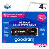 Goodram PX700 SSD SSDPR-PX700-04T-80 M.2 4,1 TB PCI Express 4.0 3D NAND NVMe Belső SSD