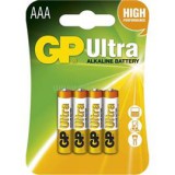 GP Batteries B1911 Ultra alkáli  AAA (LR03) mikro ceruza elem 4db/bliszter (B1911)