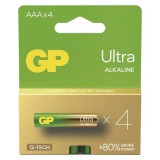 GP Batteries Gp ultra alkáli elem aaa 4db b02114