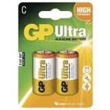 GP Batteries Ultra alkáli C  2db/bliszter elem (baby) (B1931)