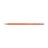 Grafitceruza STABILO Pencil 160 HB hatszögletû radíros narancssárga