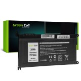 Green Cell akkumulátor WDX0R WDXOR Dell Inspiron 11.4V 3400mAh (DE150) (DE150) - Notebook Akkumulátor