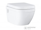 Grohe 39703000 Euro Ceramic fali WC szett, falsík mögötti öblítőtartályhoz, mély öblítéses, perem nélküli, kerámia, alpi
