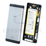 GSMOK Akkumulátor Fedél Huawei Mediapad T3 7.0 3G Bg2-U01 Szürke Akkumulátorral 02351Qeq Eredeti Szervizcsomag