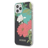 Guess GUHCP12LIMLFL01 iPhone 12 Pro Max 6.7" black/black N°1 Flower Collection