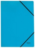 Gumis mappa, karton, A4, LEITZ Recycle, kék (E39080035)