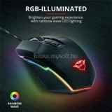 GXT 950 Idon Illuminated RGB fekete gamer egér (TRUST_23645)