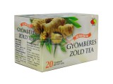 - Gyömbéres zöld tea filteres 20db