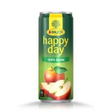 Gyümölcslé, 100, 0,33 l, dobozos, rauch "happy day", apple 64058