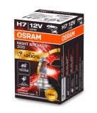 H7 Osram autó izzó 12V 55W +200% Night Breaker
