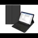 Haffner Apple iPad 10.2 (2019/2020/2021) tablet tok (Smart Case) on/off funkcióval,     Apple Pencil tartóval, billentyűzettel - black (ECO csomagolás) (FN0374) - Tablet tok