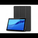 Haffner Huawei MediaPad T5 10.1 tablet tok (Smart Case) on/off funkcióval - black (ECO  csomagolás) (FN0234) - Tablet tok