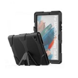 Haffner Samsung Galaxy Tab A8 10.5 Survive X200/X205 védőtok kijelzővédő üveggel fekete (FN0331) (FN0331) - Tablet tok