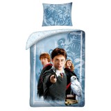Halantex Harry Potter: 2 részes ágyneműhuzat garnitúra - Harry, Ron és Hermione
