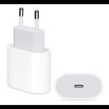 Hálózati töltő adapter, 18W, USB Type-C aljzat, Apple, gyári, fehér (RS86249) - Töltők