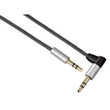 Hama AluLine audio kábel 0,75 M 3.5mm Ezüst