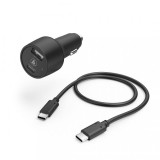 Hama Car Charging USB & TYPE-C Kit 30W 1m Black 210522
