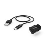 Hama "Picco" Micro USB és 2,4A Autós USB Töltő szett