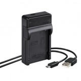 Hama "TRAVEL" Canon LP-E8 USB akkumulátor töltő (81379) (81379) - Akkumulátorok